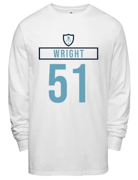 Home Jersey Shane Wright Men's Long-Sleeve T-Shirt | Swagsta
