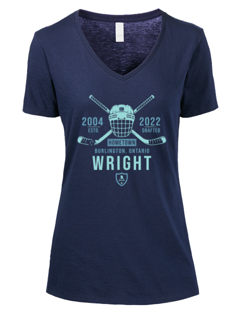 Heritage Shane Wright Premium Ladies V-Neck T-Shirt | Swagsta