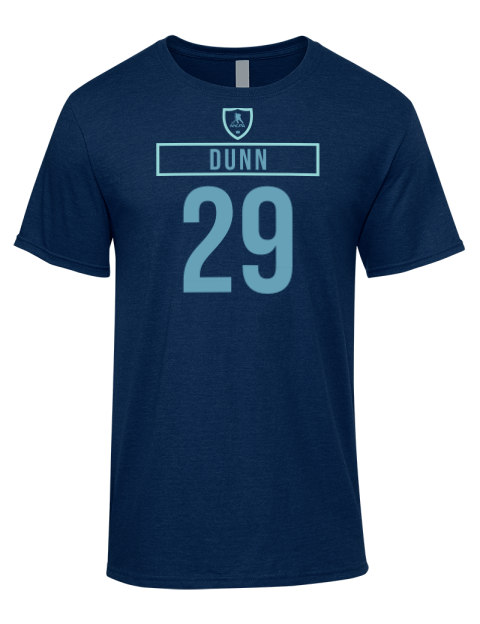 Away Jersey Vince Dunn Premium Ring-Spun Cotton Unisex T-Shirt | Swagsta