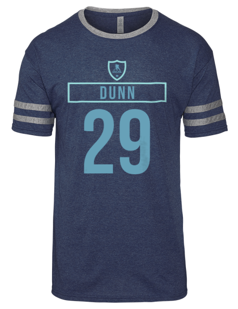 Away Jersey Vince Dunn Men's Tri-Blend T-Shirt | Swagsta