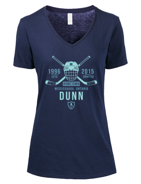 Heritage Vince Dunn Premium Ladies V-Neck T-Shirt | Swagsta