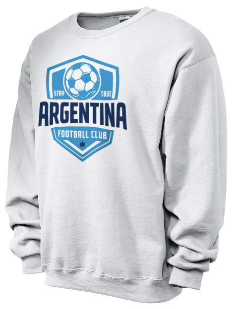 Argentia Football Club Soccer Unisex Crewneck Sweatshirt | Swagsta