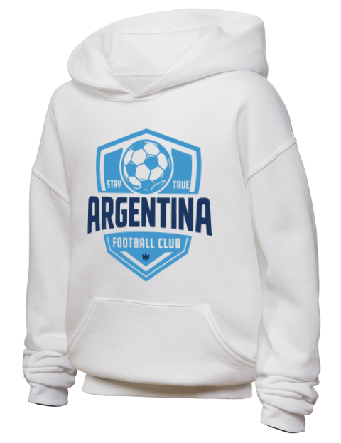 Argentia Football Club Soccer Youth Hooded Sweatshirt | Swagsta