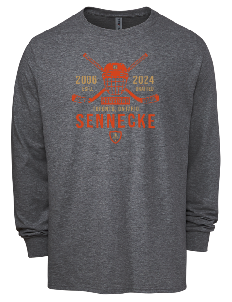Heritage Beckett Sennecke Men's Premium Blend Long Sleeve-T-Shirt | Swagsta