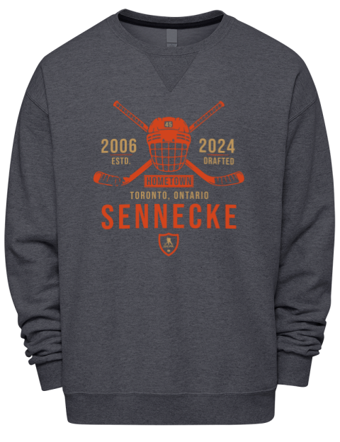 Heritage Beckett Sennecke Premium Unisex Crewneck Sweatshirt | Swagsta