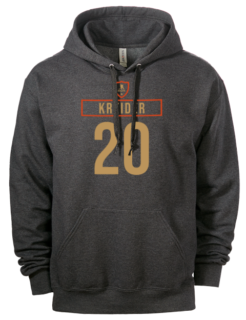 Away Jersey Chris Kreider Eco Premium Unisex Hooded Sweatshirt | Swagsta