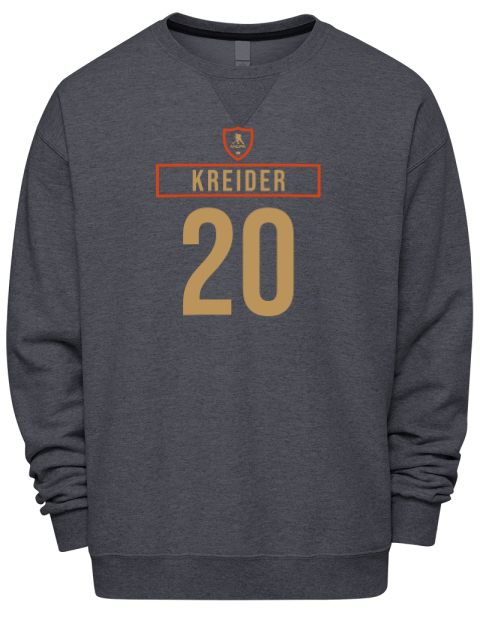 Away Jersey Chris Kreider Premium Unisex Crewneck Sweatshirt | Swagsta