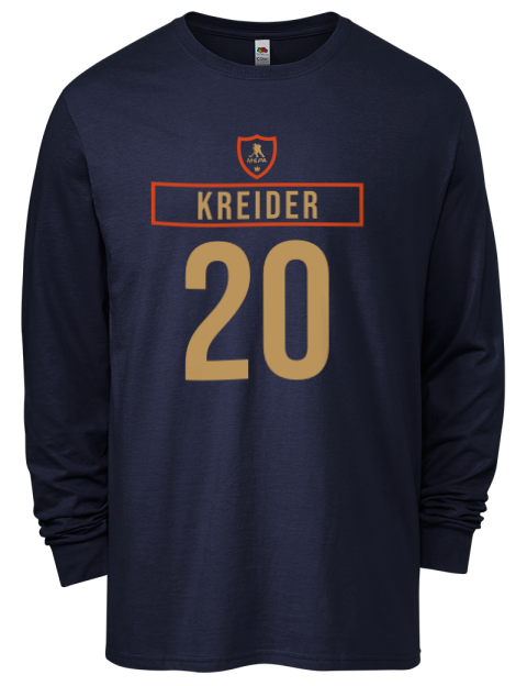 Away Jersey Chris Kreider Men's Long-Sleeve T-Shirt | Swagsta