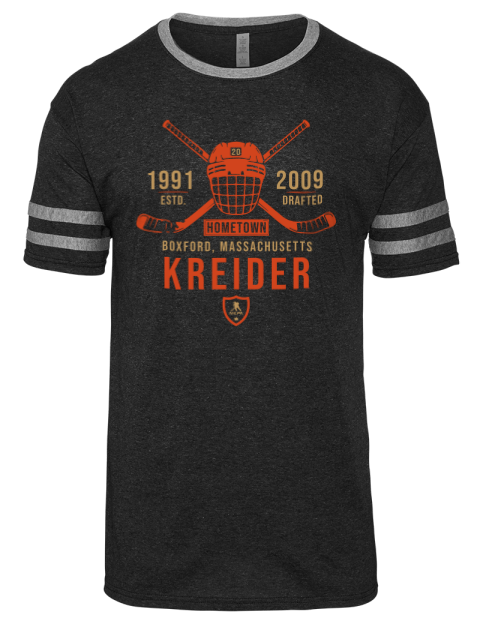Heritage Chris Kreider Men's Tri-Blend T-Shirt | Swagsta