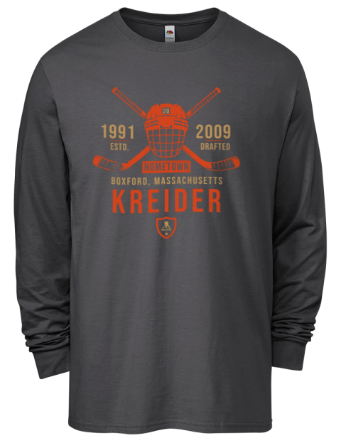 Heritage Chris Kreider Men's Long-Sleeve T-Shirt | Swagsta
