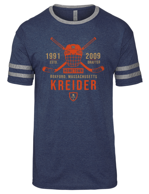Heritage Chris Kreider Men's Tri-Blend T-Shirt | Swagsta