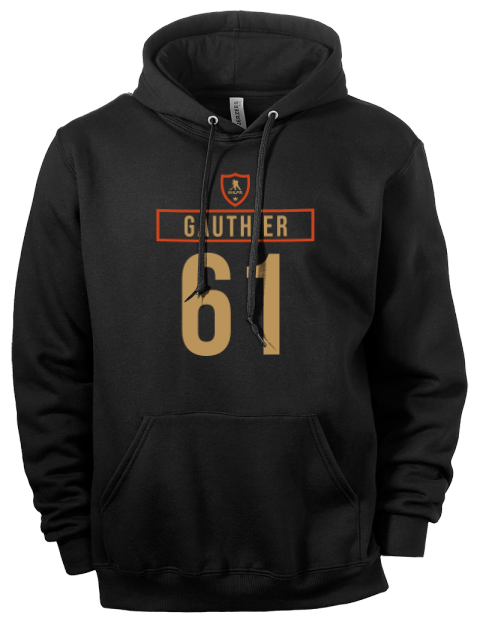 Away Jersey Cutter Gauthier Eco Premium Unisex Hooded Sweatshirt | Swagsta