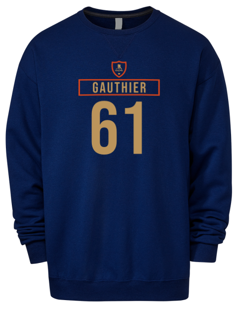 Away Jersey Cutter Gauthier Premium Unisex Crewneck Sweatshirt | Swagsta