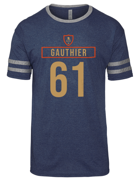Away Jersey Cutter Gauthier Men's Tri-Blend T-Shirt | Swagsta