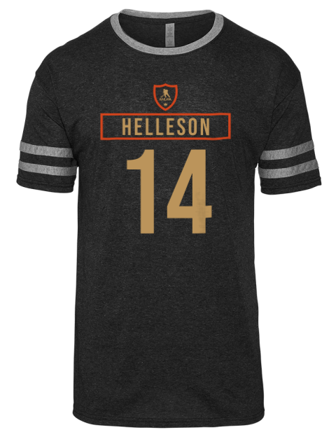 Away Jersey Drew Helleson Men's Tri-Blend T-Shirt | Swagsta