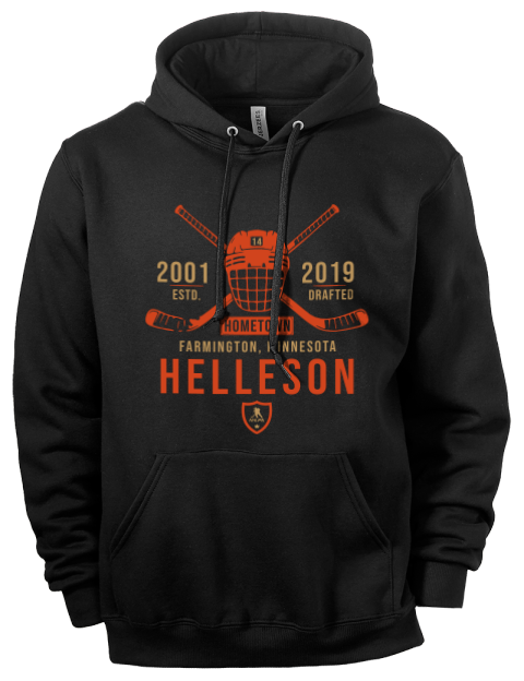 Heritage Drew Helleson Eco Premium Unisex Hooded Sweatshirt | Swagsta