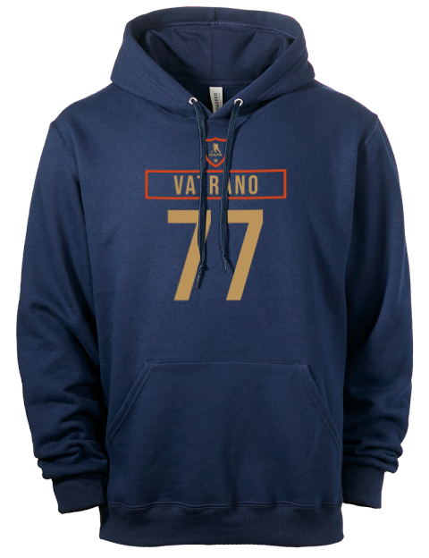 Away Jersey Frankie Vatrano Eco Premium Unisex Hooded Sweatshirt | Swagsta