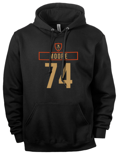 Away Jersey Ian Moore Eco Premium Unisex Hooded Sweatshirt | Swagsta