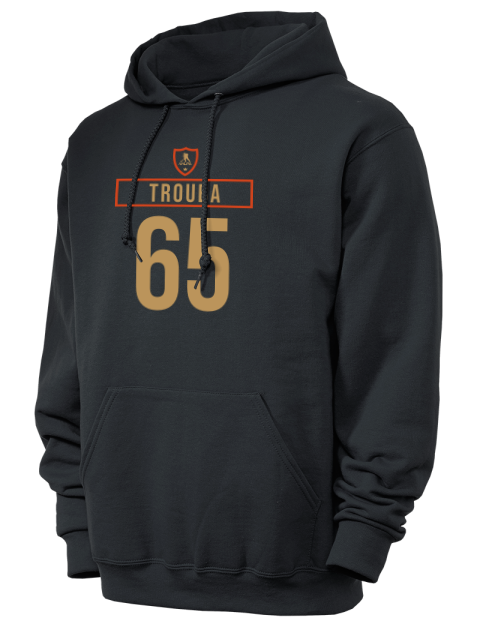 Away Jersey Jacob Trouba Unisex Hooded Sweatshirt | Swagsta