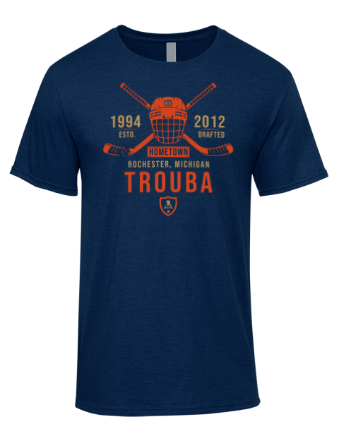 Heritage Jacob Trouba Premium Ring-Spun Cotton Unisex T-Shirt | Swagsta
