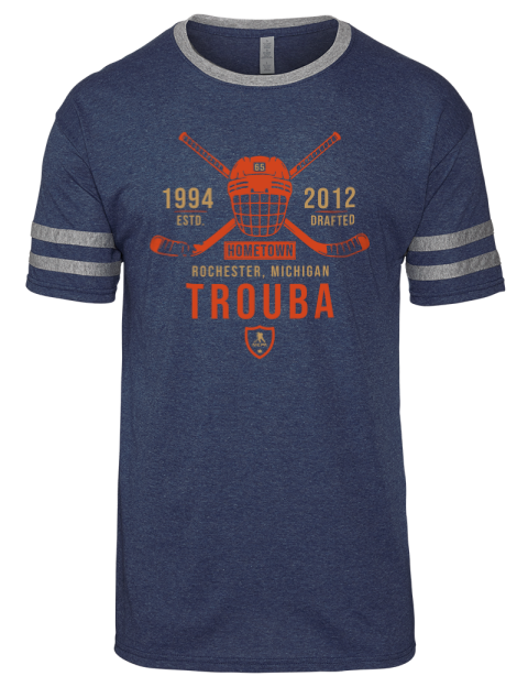 Heritage Jacob Trouba Men's Tri-Blend T-Shirt | Swagsta