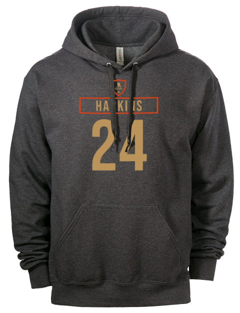 Away Jersey Jansen Harkins Eco Premium Unisex Hooded Sweatshirt | Swagsta