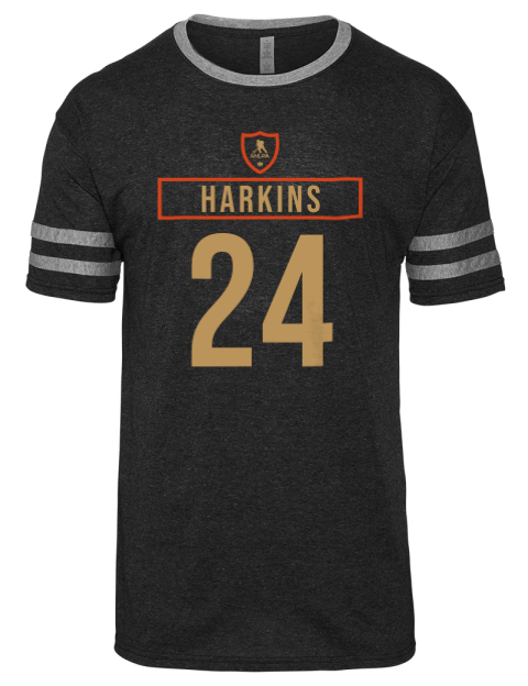 Away Jersey Jansen Harkins Men's Tri-Blend T-Shirt | Swagsta