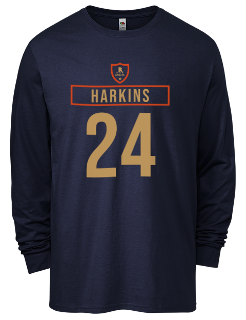 Away Jersey Jansen Harkins Men's Long-Sleeve T-Shirt | Swagsta
