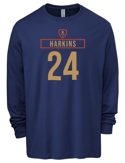 Away Jersey Jansen Harkins Men's Premium Blend Long Sleeve-T-Shirt | Swagsta