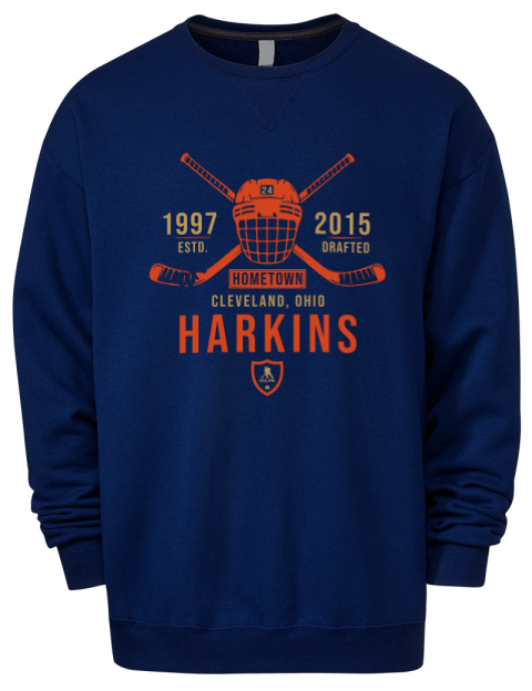 Heritage Jansen Harkins Premium Unisex Crewneck Sweatshirt | Swagsta