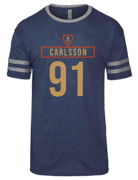 Away Jersey Leo Carlsson Men's Tri-Blend T-Shirt | Swagsta