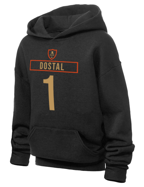 Away Jersey Lukas Dostal Youth Hooded Sweatshirt | Swagsta