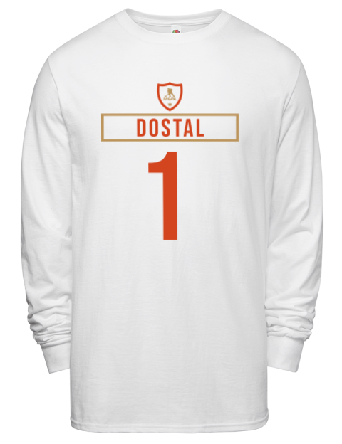 Home Jersey Lukas Dostal Men's Long-Sleeve T-Shirt | Swagsta