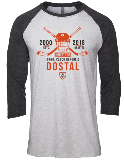Classic Heritage Lukas Dostal Unisex Premium Three-Quarter Raglan T-Shirt | Swagsta