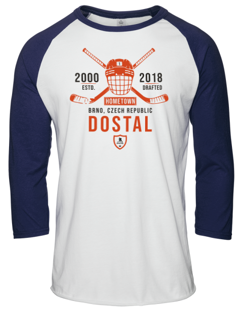 Classic Heritage Lukas Dostal Unisex Premium Three-Quarter Raglan T-Shirt | Swagsta