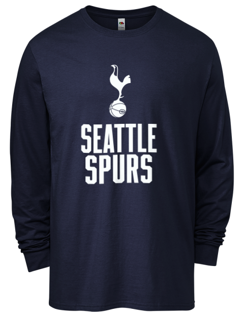 Full Stack Seattle Spurs Men's Long-Sleeve T-Shirt | Swagsta