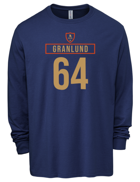 Away Jersey Mikael Granlund Men's Premium Blend Long Sleeve-T-Shirt | Swagsta