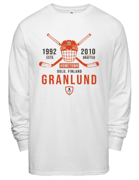 Classic Heritage Mikael Granlund Men's Long-Sleeve T-Shirt | Swagsta