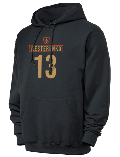 Away Jersey Nikita Nesterenko Unisex Hooded Sweatshirt | Swagsta