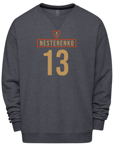 Away Jersey Nikita Nesterenko Premium Unisex Crewneck Sweatshirt | Swagsta