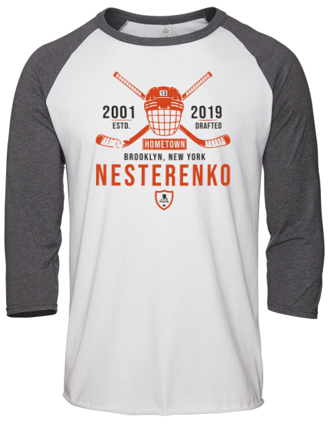 Classic Heritage Nikita Nesterenko Unisex Premium Three-Quarter Raglan T-Shirt | Swagsta
