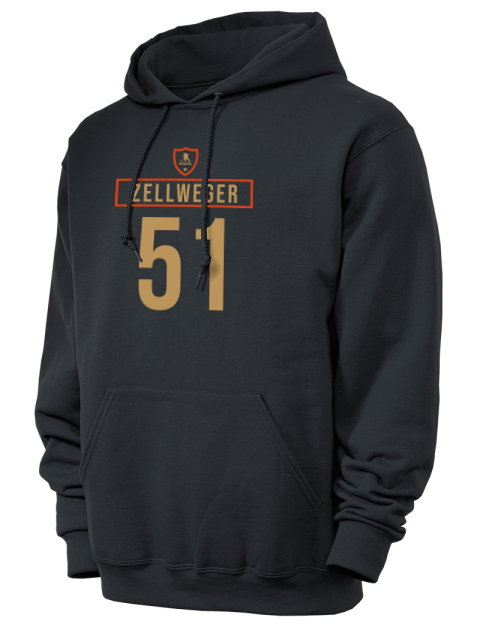 Away Jersey Olen Zellweger Unisex Hooded Sweatshirt | Swagsta