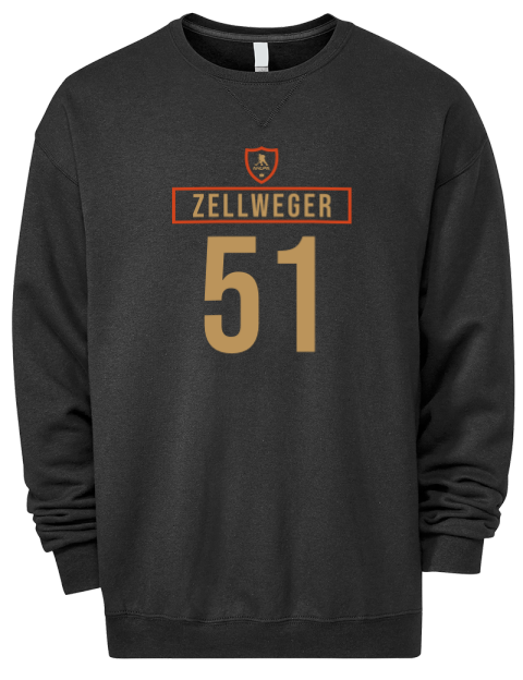 Away Jersey Olen Zellweger Premium Unisex Crewneck Sweatshirt | Swagsta