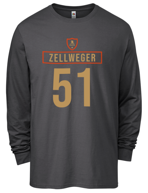 Away Jersey Olen Zellweger Men's Long-Sleeve T-Shirt | Swagsta