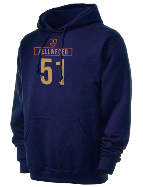 Away Jersey Olen Zellweger Unisex Hooded Sweatshirt | Swagsta