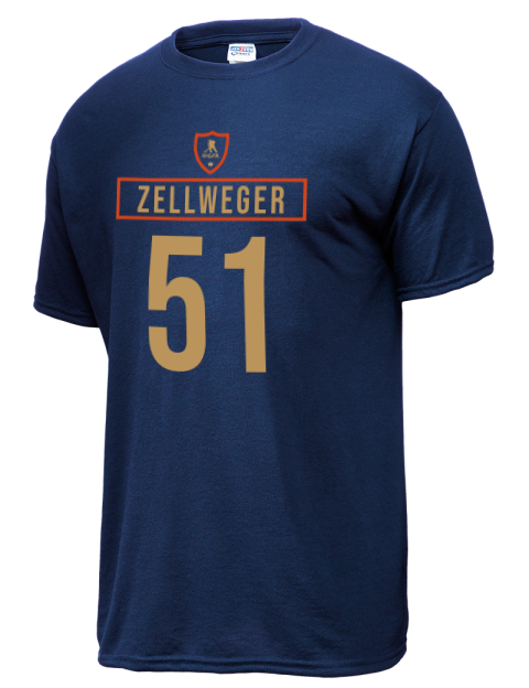 Away Jersey Olen Zellweger Dri-Power Unisex T-Shirt | Swagsta