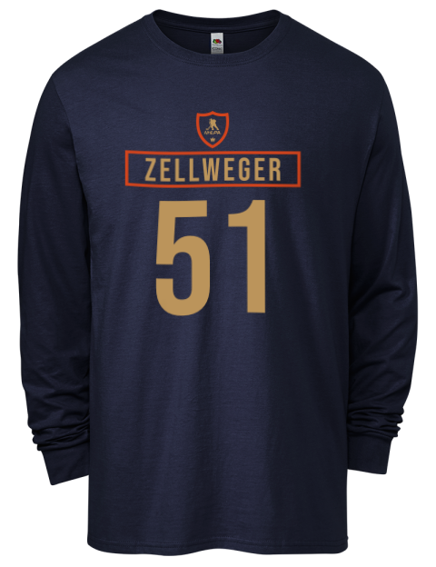 Away Jersey Olen Zellweger Men's Long-Sleeve T-Shirt | Swagsta