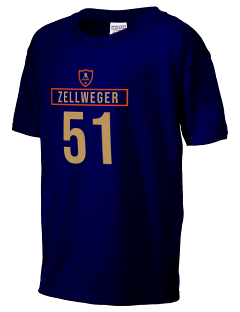 Away Jersey Olen Zellweger Youth T-Shirt | Swagsta
