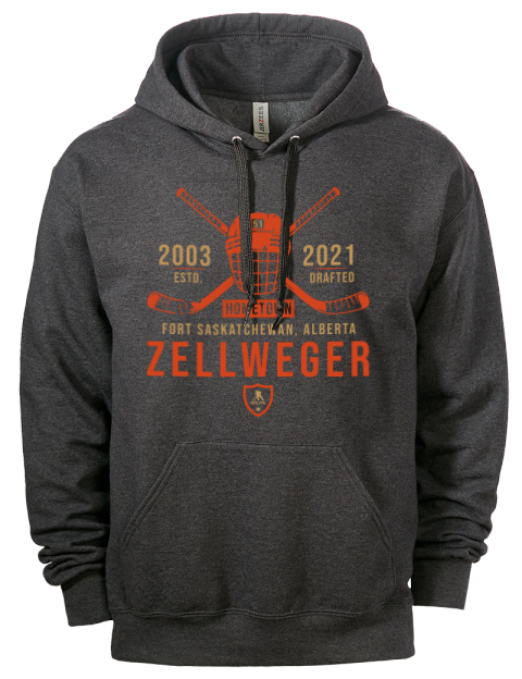 Heritage Olen Zellweger Eco Premium Unisex Hooded Sweatshirt | Swagsta
