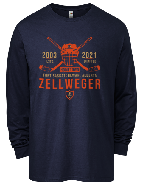 Heritage Olen Zellweger Men's Long-Sleeve T-Shirt | Swagsta